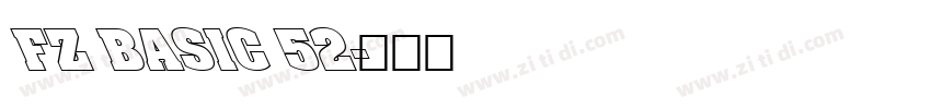 FZ BASIC 52字体转换